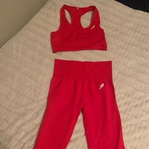 CUTE & COMFY Ruby Red Do You Even Women’s Set